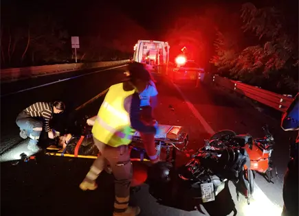 Motociclista muere arrollado en libramiento Valles–Tamu&iacute;n