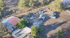 Caen dos sujetos armados tras operativo en Rioverde