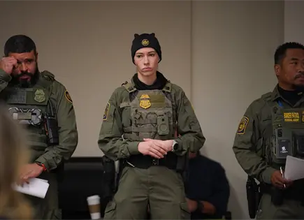 Protestas en Minneapolis por reducci&oacute;n de agentes migratorios