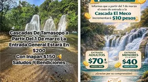 Aumentan cuota de acceso a parajes