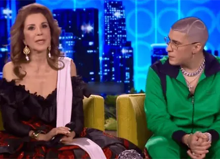 Cuando Guadalupe Pineda conoci&oacute; a Bad Bunny: un joven sencillo