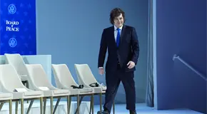 Milei dice en EU que evit&oacute; que Argentina se convirtiera en Cuba o Venezuela