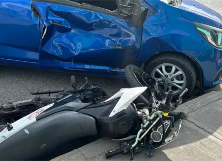 Embisten a motociclista en la cale Negrete de Soledad
