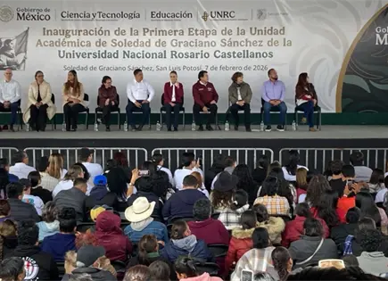 EN VIVO: Sheinbaum inaugura la Universidad Rosario Castellanos en SLP