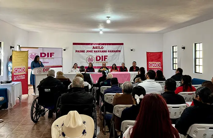 Entregan apoyo a asilo de ancianos