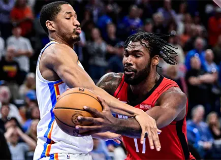 Rockets de Houston superan al Thunder de Oklahoma City en emocionante encuentro