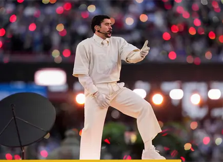 Bad Bunny lidera espect&aacute;culo hist&oacute;rico en el Super Bowl con invitados especiales