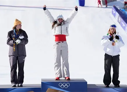 Breezy Johnson gana descenso ol&iacute;mpico