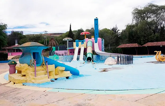 Siguen trabajando en el balneario Splash