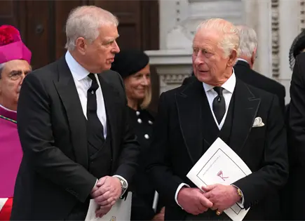 Carlos III despoja a pr&iacute;ncipe Andr&eacute;s de t&iacute;tulos por esc&aacute;ndalo Epstein