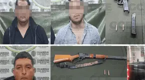 Detienen a dos armados en Lomas