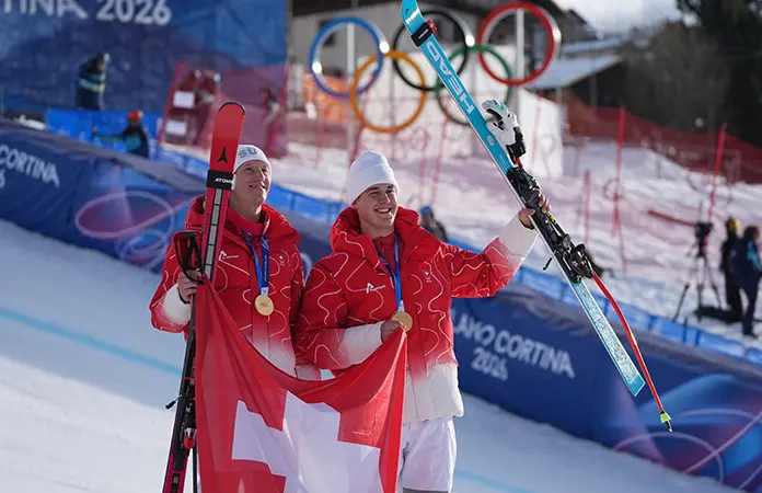 Gana von Allmen segunda presea