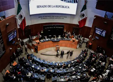 Senado guarda minuto de silencio por asesinato de mineros en Sinaloa