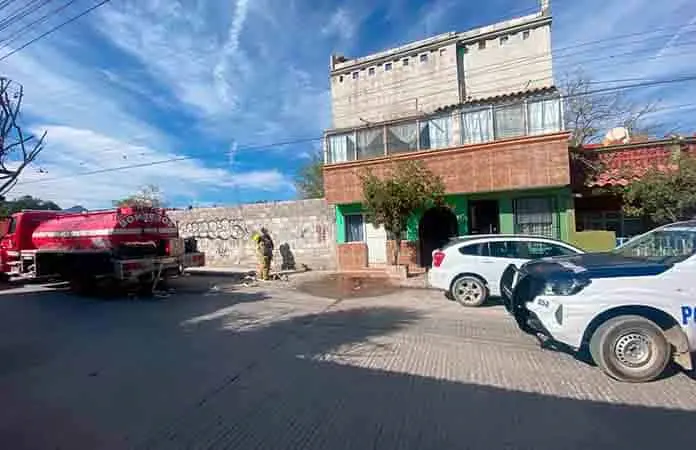 Combate PC un incendio en La Virgen