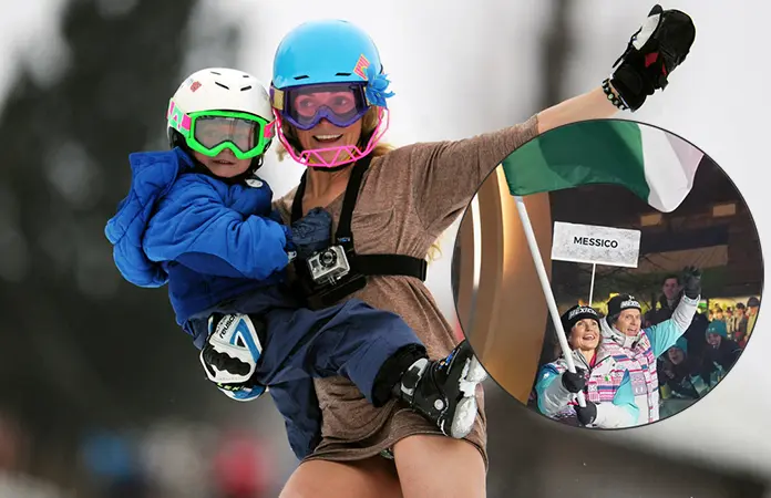 Sarah Schleper y su hijo Lasse harán historia