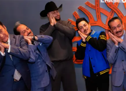 Tigres del Norte celebran reconocimiento con Warriors en Chase Center