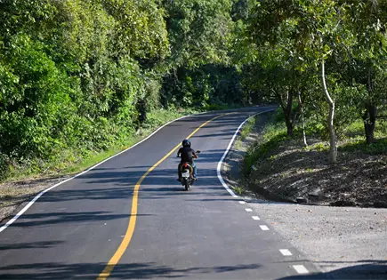 Invierten 150 mdp en cuatro tramos carreteros de Tamazunchale