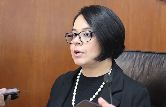 Zarazúa Martínez se dice respetuosa de la Ley