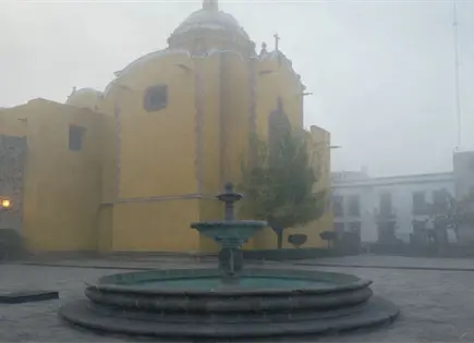 Neblina cubre la capital; activan alerta por Frente Fr&iacute;o 34