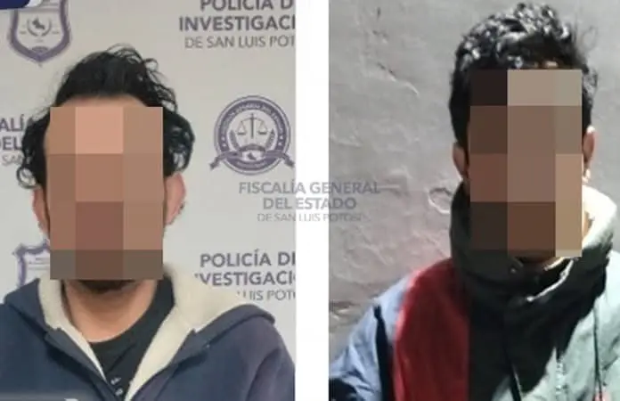 Por robo de material, aprehenden a par de ladrones