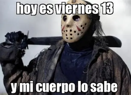 Viernes 13 inspira memes para "ahuyentar" la mala fortuna
