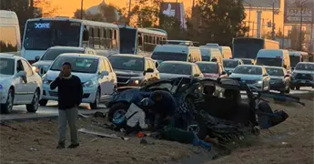 Un herido, deja fuerte choque