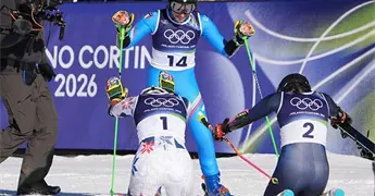 Brignone gana eslalom gigante