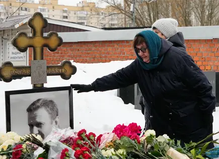 Homenajes en Mosc&uacute; por la muerte de Navalny en prisi&oacute;n