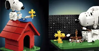 LEGO LANZA LA IC&Oacute;NICA CASA ROJA DE "SNOOPY"