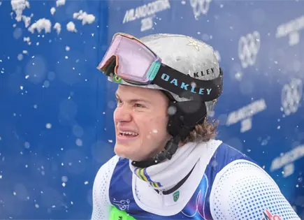 Pinheiro Braathen gana oro y sufre caída en eslalon Pinheiro Braathen gana oro y sufre caída en eslalon