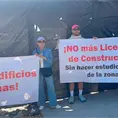 Rechazan edificio vecinos de Lomas
