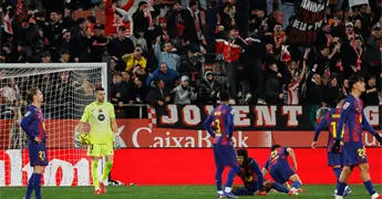 Barcelona pierde ante Girona y deja pasar liderato en La Liga