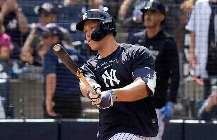 Libre de lesiones Aaron Judge