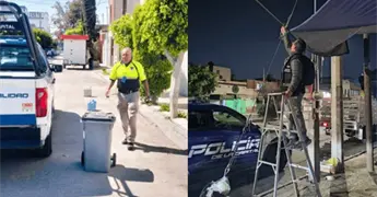 Alcald&iacute;a hace limpia de espacios invadidos en zona centro