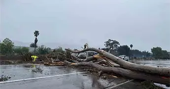 Tormenta invernal golpea a California