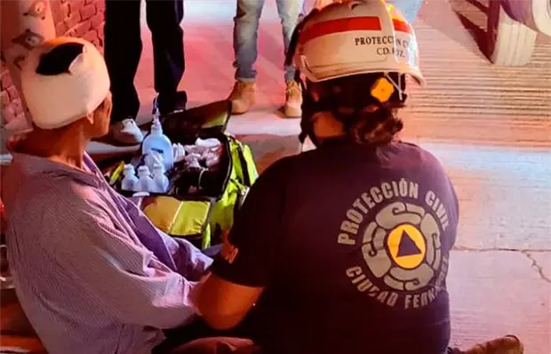 Zafarrancho termina con dos lesionados