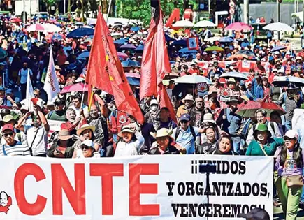 Hay demandas de la CNTE que no se pueden cumplir: Sheinbaum