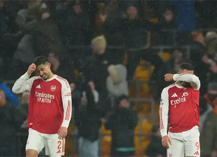 Arsenal desperdicia ventaja y empata con Wolverhampton en Inglaterra Arsenal desperdicia ventaja y empata con Wolverhampton en Inglaterra
