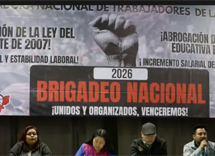 CNTE anuncia huelga nacional rumbo al Mundial 2026