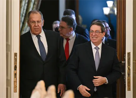 Rusia recibe a Bruno Rodr&iacute;guez y apoya a Cuba ante bloqueo