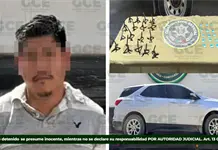 Sorprenden a sujeto con cristal y ponchallantas en Ciudad Valles