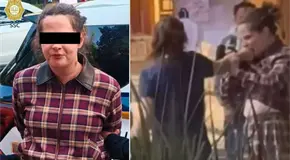 Detienen a "LadyNaucalpan" tras agredir a ciclista en Polanco