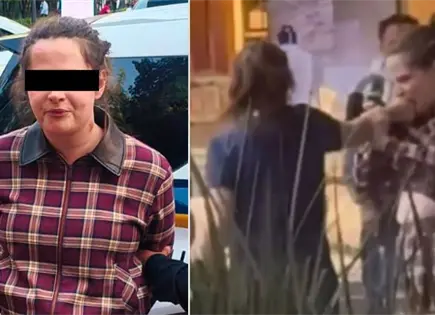 Detienen a "LadyNaucalpan" tras agredir a ciclista en Polanco Detienen a "LadyNaucalpan" tras agredir a ciclista en Polanco