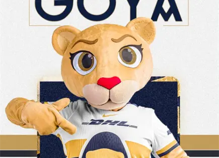 Pumas presenta a Goya, nueva mascota del equipo femenil Pumas presenta a Goya, nueva mascota del equipo femenil