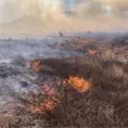Viento reaviva el fuego en Mexquitic; desalojan comunidades (videos)