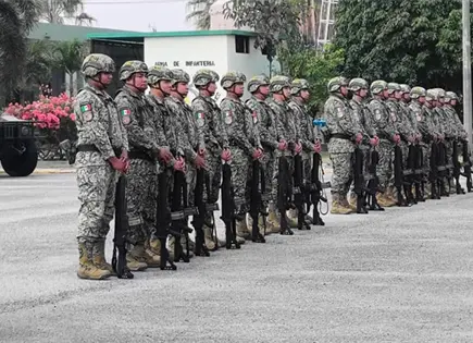 Celebran aniversario del Ej&eacute;rcito Mexicano