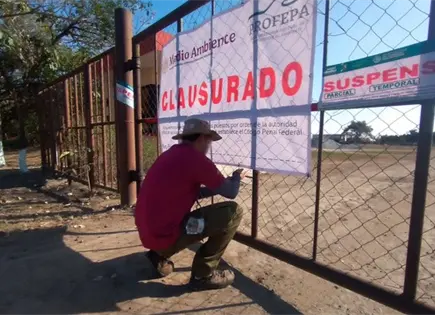Clausura Profepa empresa en &Eacute;bano por manejo ilegal de residuos