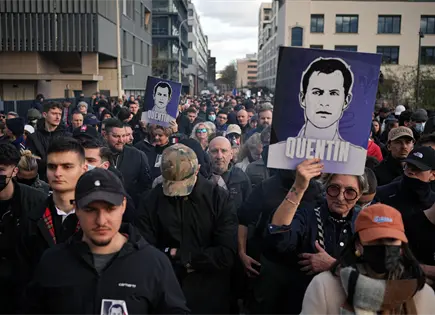 Marcha en Lyon reúne a 3.000 tras muerte de activista ultraderecha Marcha en Lyon reúne a 3.000 tras muerte de activista ultraderecha