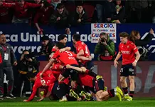 Osasuna tumba al Madrid y arriesga su liderato Osasuna tumba al Madrid y arriesga su liderato