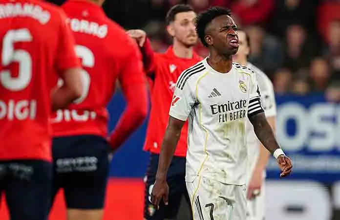 El Real Madrid cae en Osasuna 